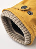Hestra Mens Bergvik gloves - Yellow, Espresso, Bottle Green
