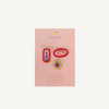 Sticky Lemon Hair Clips
