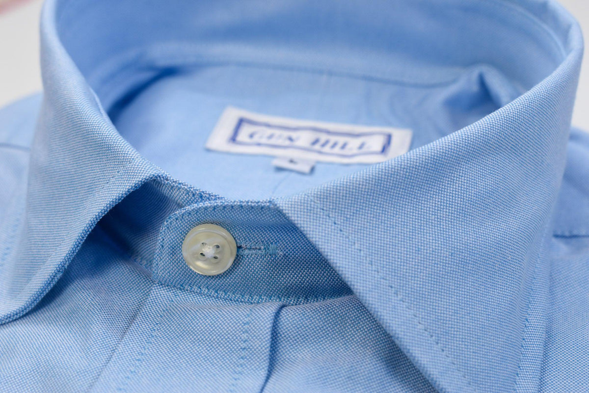 Gun Hill Mens Sea Oxford shirt Turquiose Gun Hill Clothing Company