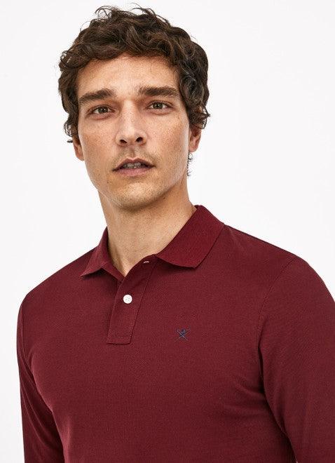 Hackett slim shop fit polo