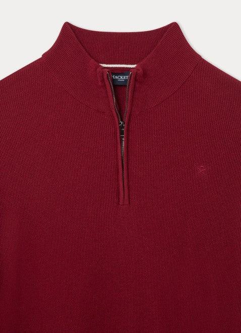 Hackett half zip sweater hotsell