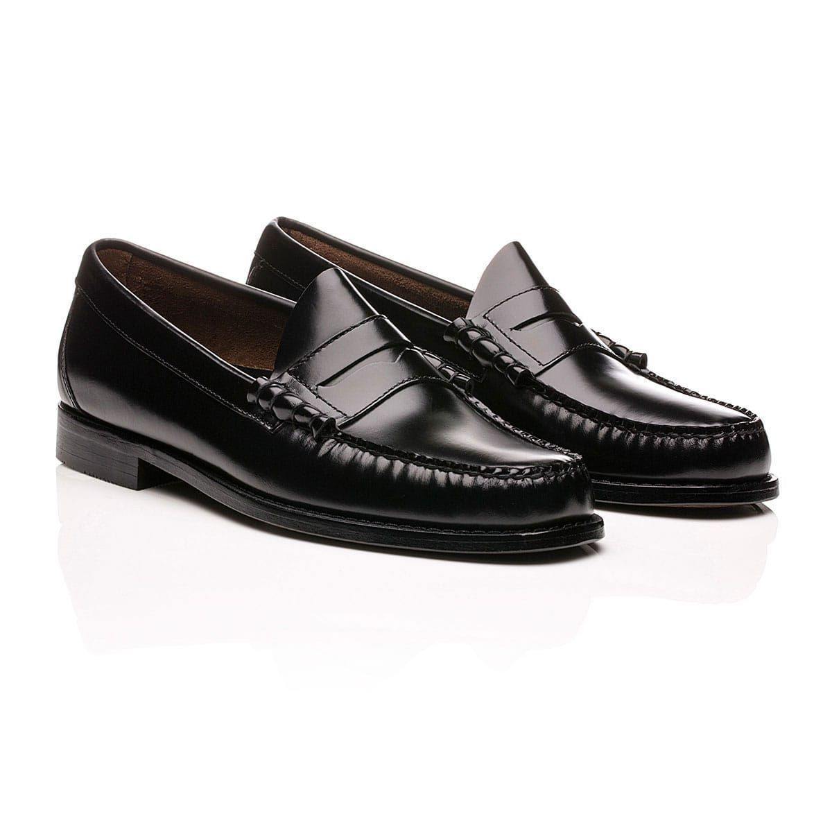 Bass best sale black loafers