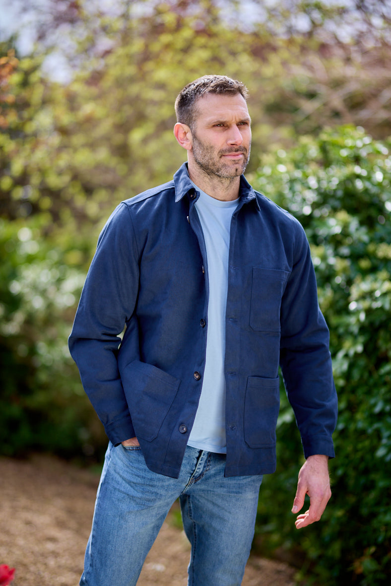 Gun Hill Overy Chore Jacket Made in Norfolk- colours – Gun