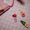 Sticky Lemon Hair Clips