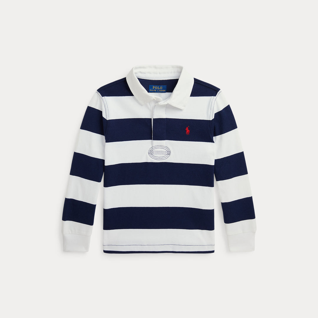 Ralph Lauren The iconic rugby - White/cruise navy – Gun Hill