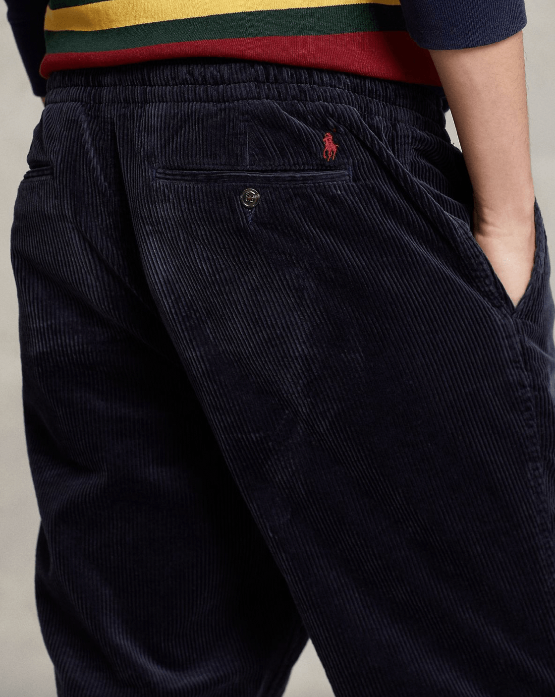 Ralph Lauren Mens Prepster Trouser Hunter navy Gun Hill Clothing Company