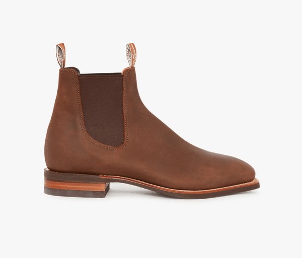 R M Williams Mens Comfort Craftsman Boots Bark Gun Hill Clothing Company