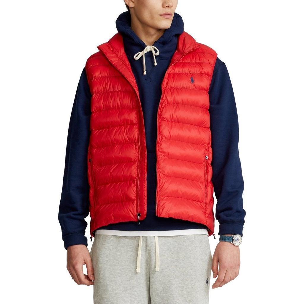 Ralph lauren body warmer with hood top