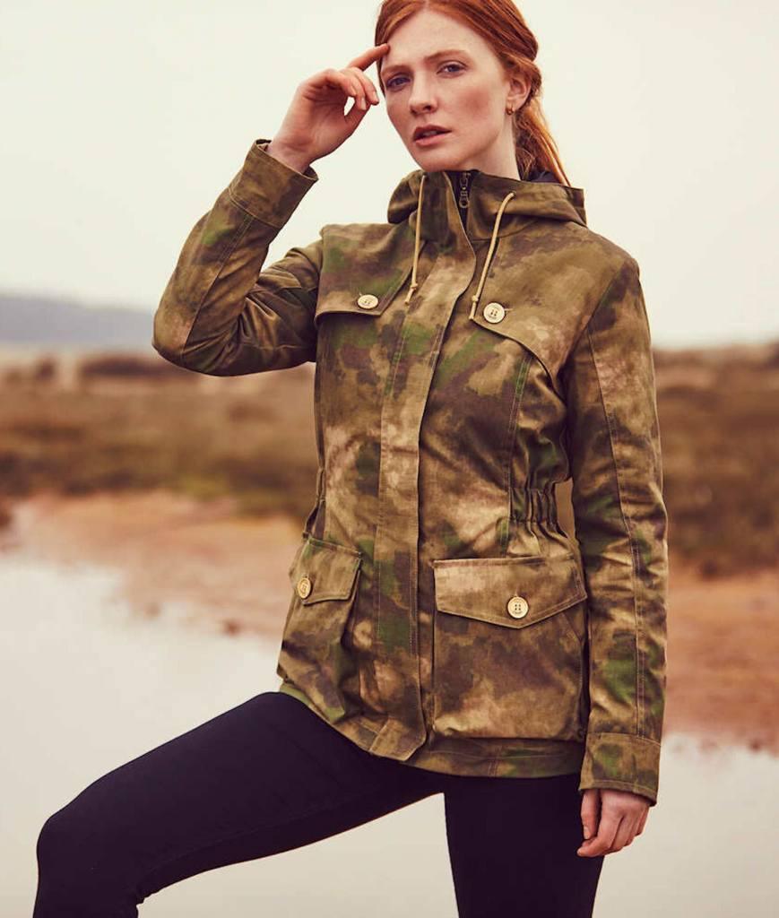 Camo parka womens hotsell